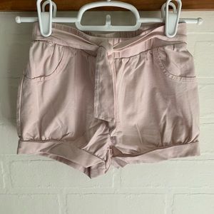 Pale Pink Shorts